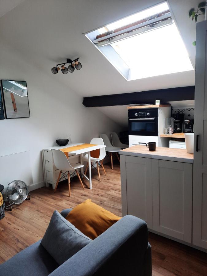 Superbe Appartement Pour 2, Au Coeur De L'Ariege! Ussat Exterior foto