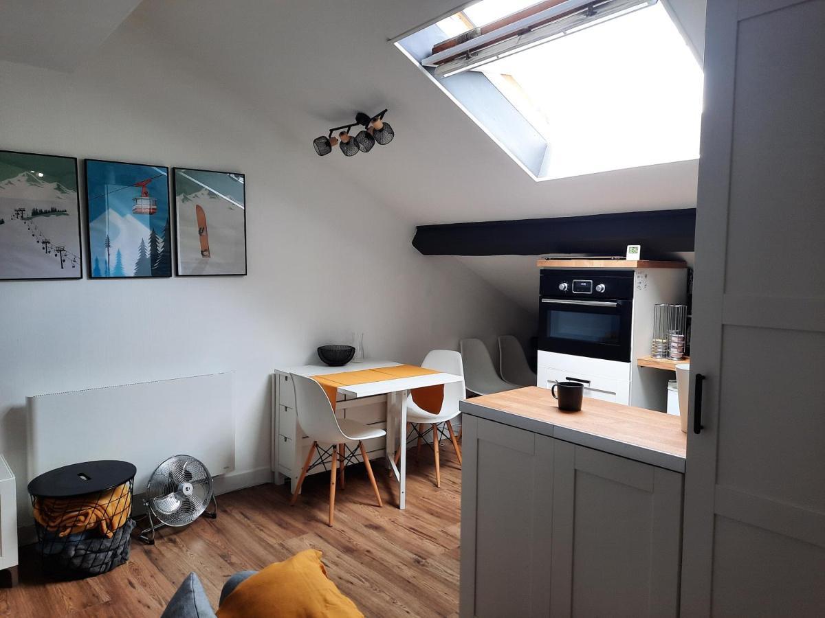 Superbe Appartement Pour 2, Au Coeur De L'Ariege! Ussat Exterior foto